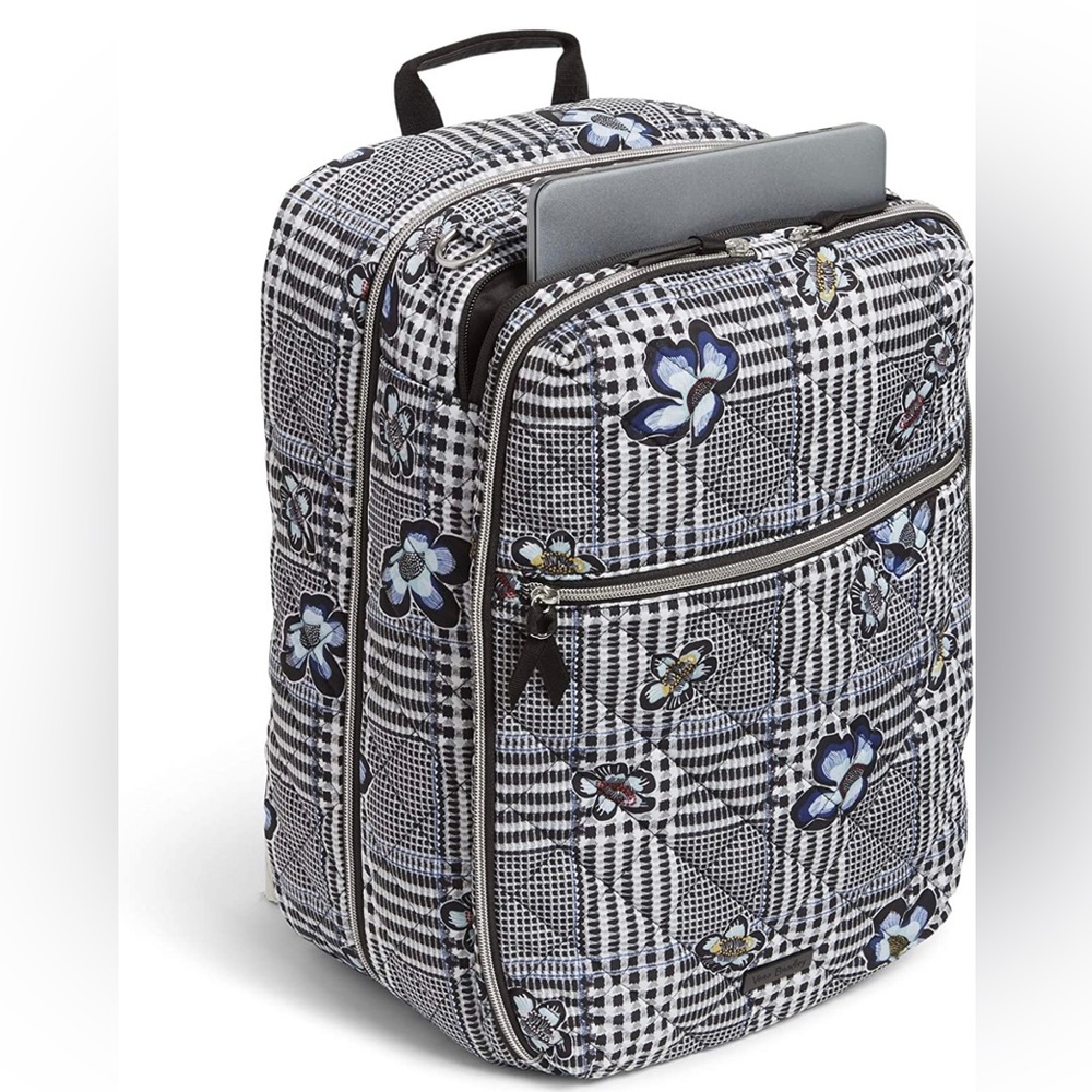 Vera Bradley Performance Twill Lay Flat Convertible Backpack Duffle Travel Bag